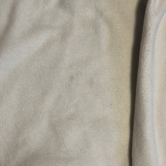 ZYIA Active Fleece White and Black 1/4 zip pull‎ over - Picture 3 of 4